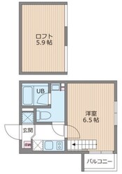 シャトレ生田緑地の物件間取画像